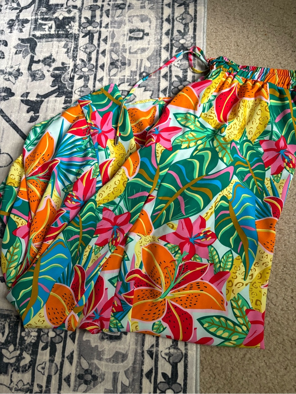Pink Lily Pants